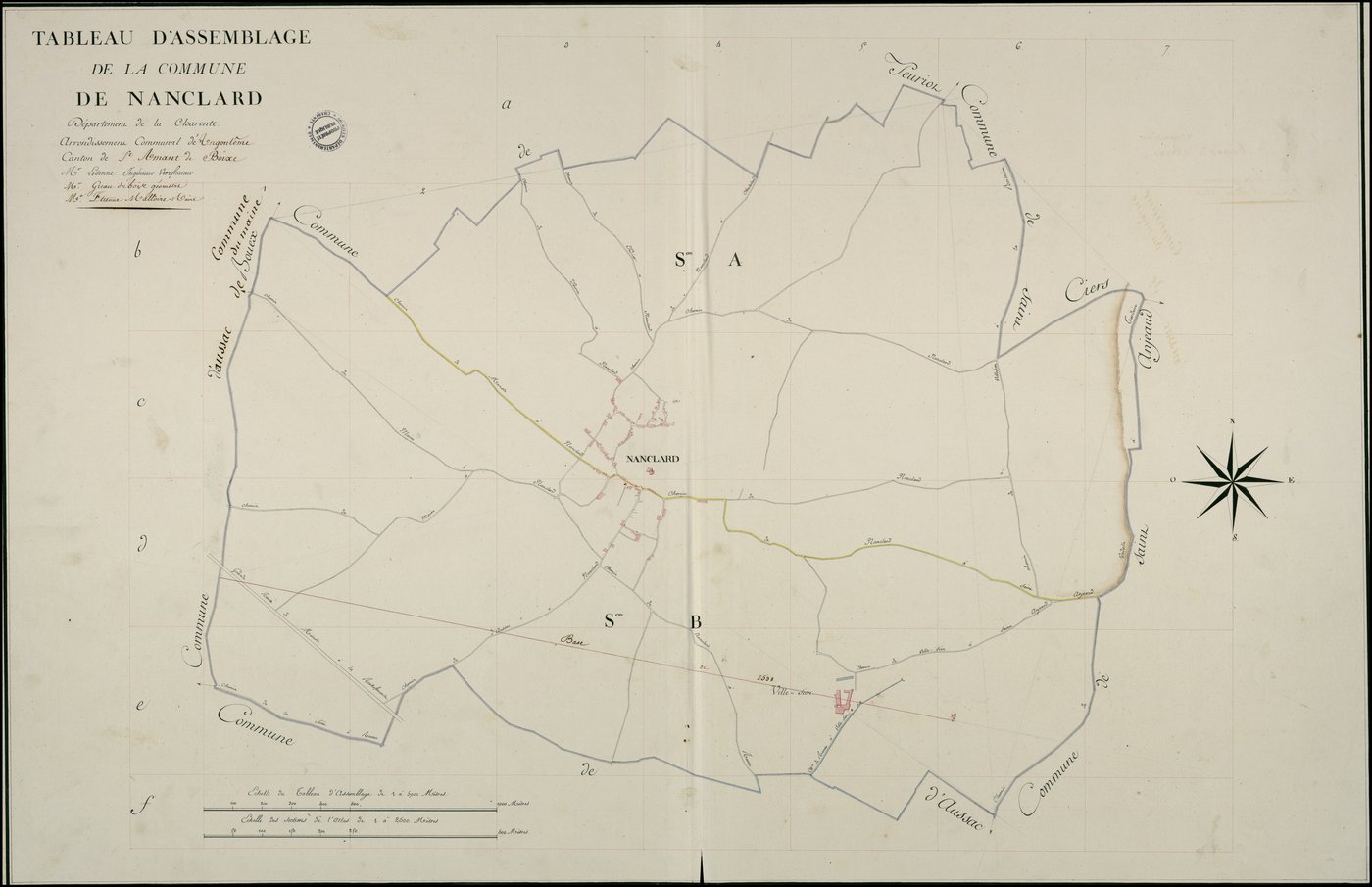 Ars - 3 P 241/AC1 - Tableau d'assemblage  | 1810