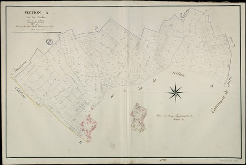 Ars - 3 P 241/AC2 - Section A dite de Combau  | 1810