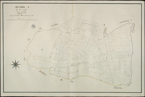 Ars - 3 P 241/AC3 - Section A dite de Combau  | 1810