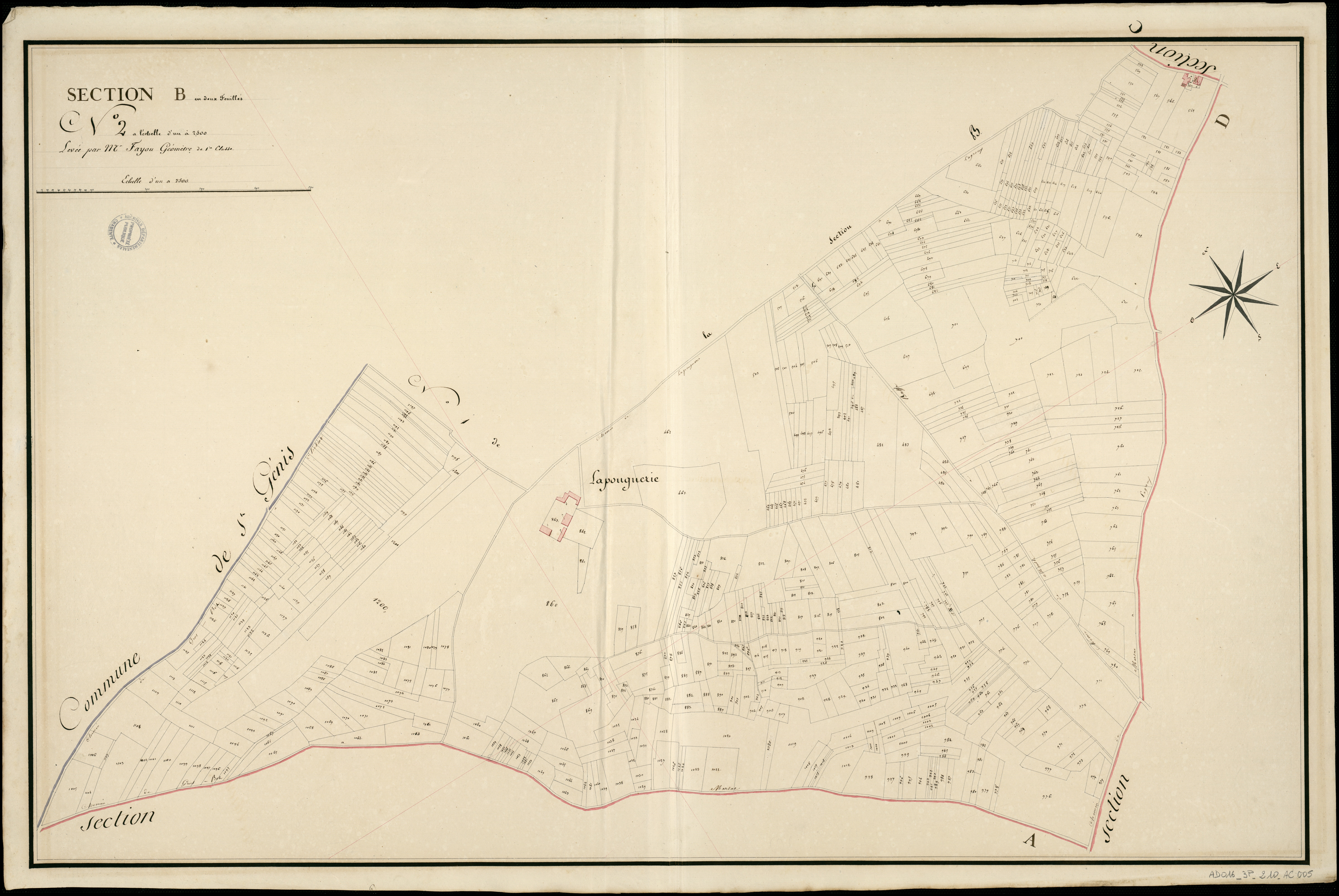 Ars - 3 P 210/AC5 - Section B  | 1810
