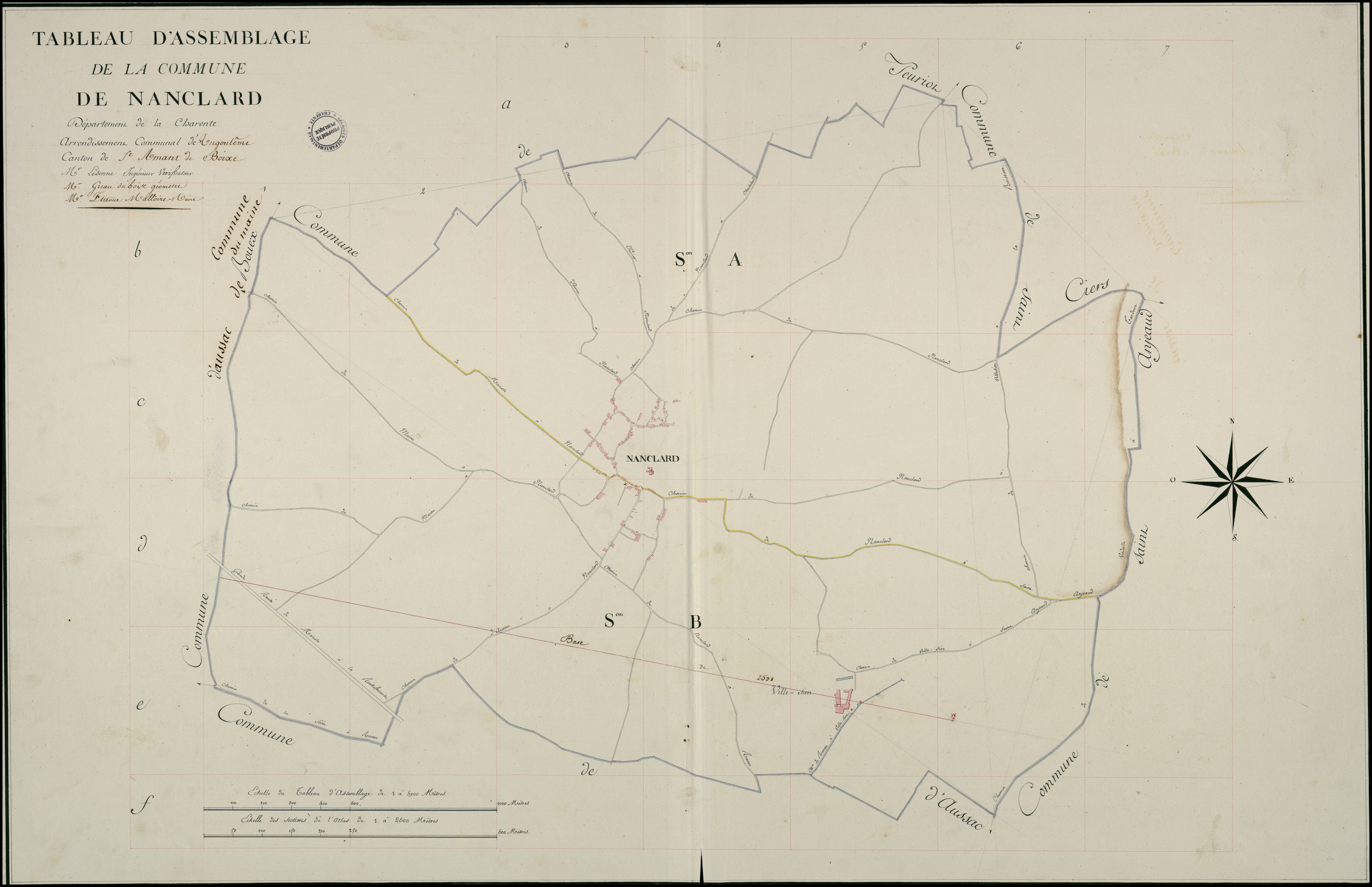 Ars - 3 P 241/AC1 - Tableau d'assemblage  | 1810