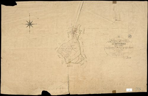 Aubeterre-sur-Dronne - 3 P 20/1 - Tableau d'assemblage.  | 1843
