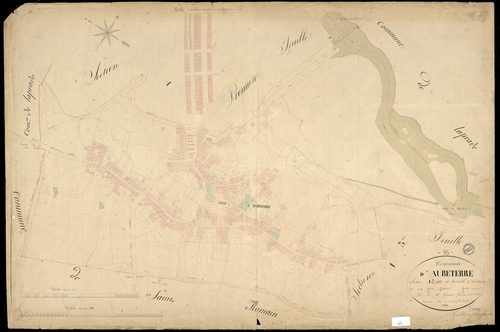 Aubeterre-sur-Dronne - 3 P 20/3 - Section A dite de la Ville d'Aubeterre. Feuille 2.  | 1843