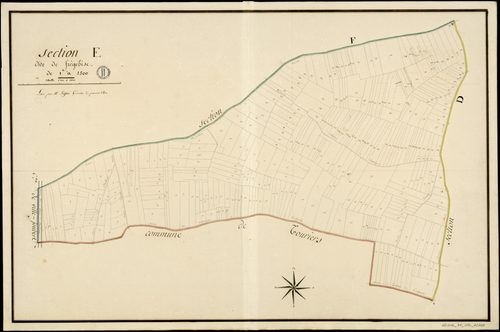 Aussac-Vadalle - 3 P 24/AC9 - Section E dite de Frégebise  | 1810