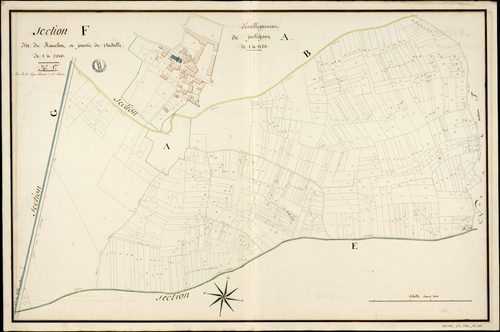 Aussac-Vadalle - 3 P 24/AC10 - Section F dite du Ranclou et partie de Vadalle  | 1812