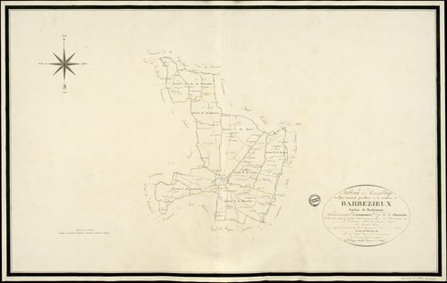 Barbezieux-Saint-Hilaire - 3 P 28/AC1 - Tableau d'assemblage  | 1812