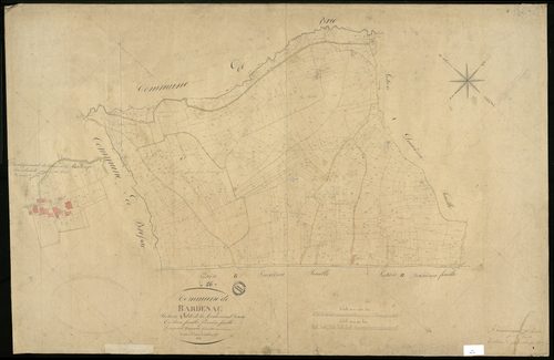 Bardenac - 3 P 29/2 - Section A dite de la Moulinasse et Bousson. Feuille 1.  | 1835
