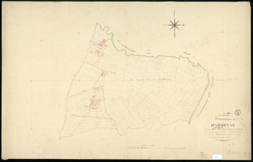Bardenac - 3 P 29/4 - Section A dite de la Moulinasse et Bousson. Feuille 2.  | 1835