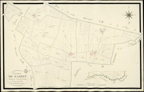 Barret - 3 P 30/AC10 - Section E dite des Souchet  | 1813
