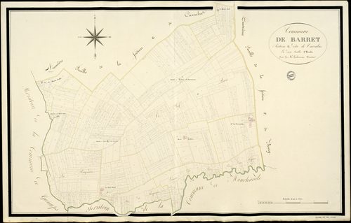 Barret - 3 P 30/AC15 - Section G dite de Carcabas  | 1813