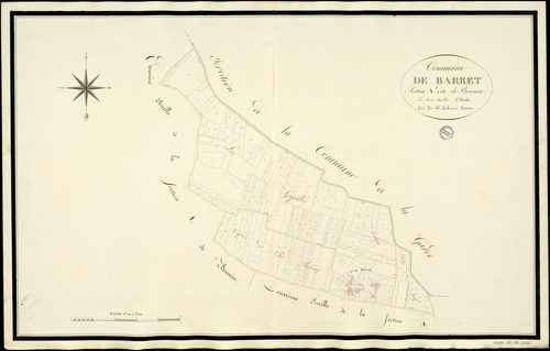 Barret - 3 P 30/AC4 - Section A dite de Bonnin  | 1813