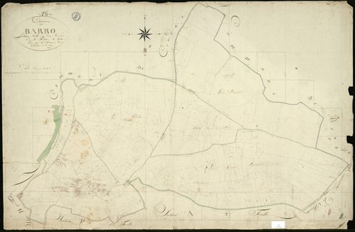 Barro - 3 P 31/2 - Section A dite des Touches. Feuille 1.  | 1819