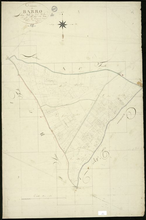 Barro - 3 P 31/3 - Section A dite des Touches. Feuille 2.  | 1819