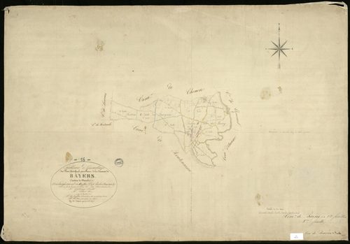 Bayers - 3 P 33/1 - Tableau d'assemblage.  | 1845