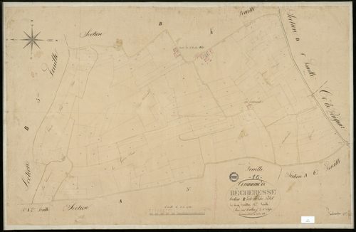 Bécheresse - 3 P 36/12 - Section B dite de chez Pilot. Feuille 5.  | 1836