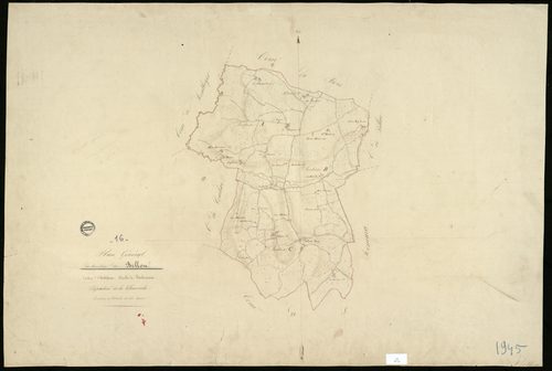 Bellon - 3 P 37/1 - Section Plan général.  | 1838