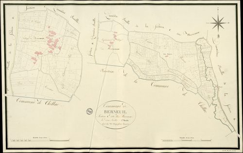Berneuil - 3 P 40/AC7 - Section C dite des Moreaux  | 1814
