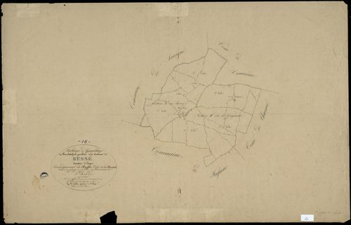 Besse - 3 P 42/1 - Tableau d'assemblage.  | 1831