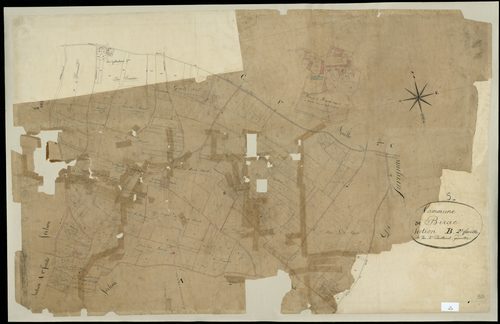 Birac - 3 P 45/5 - Section B Commune de Birac. Feuille 2.  | 1834