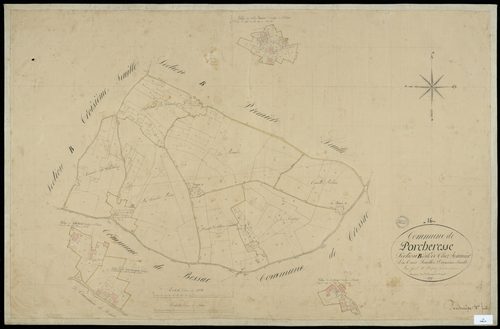Blanzac-Porcheresse - 3 P 46B/5 - Section B dite de chez Joumier. Feuille 2.  | 1837