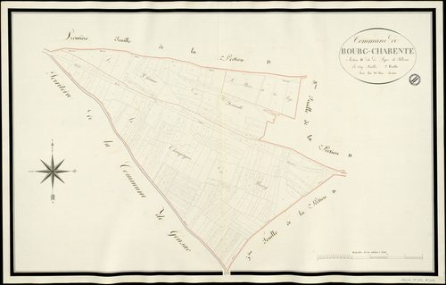 Bourg-Charente - 3 P 56/AC13 - Section D dite du Logis de Filloux  | 1813