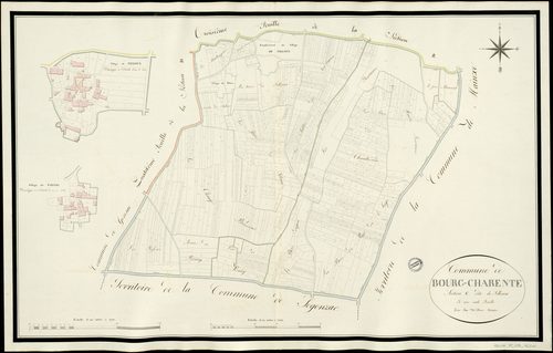 Bourg-Charente - 3 P 56/AC11 - Section C dite des Filloux  | 1813
