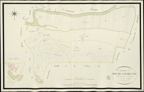Bourg-Charente - 3 P 56/AC4 - Section B dite de Veillard  | 1813