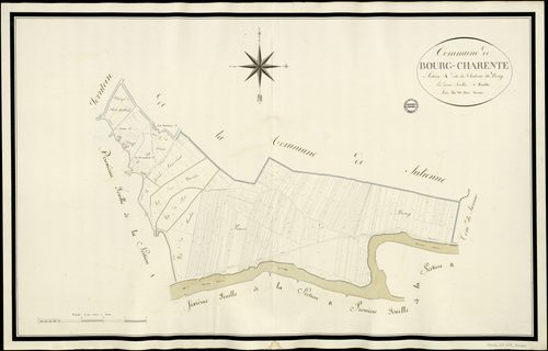 Bourg-Charente - 3 P 56/AC2 - Section A dite du Château du Bourg  | 1814