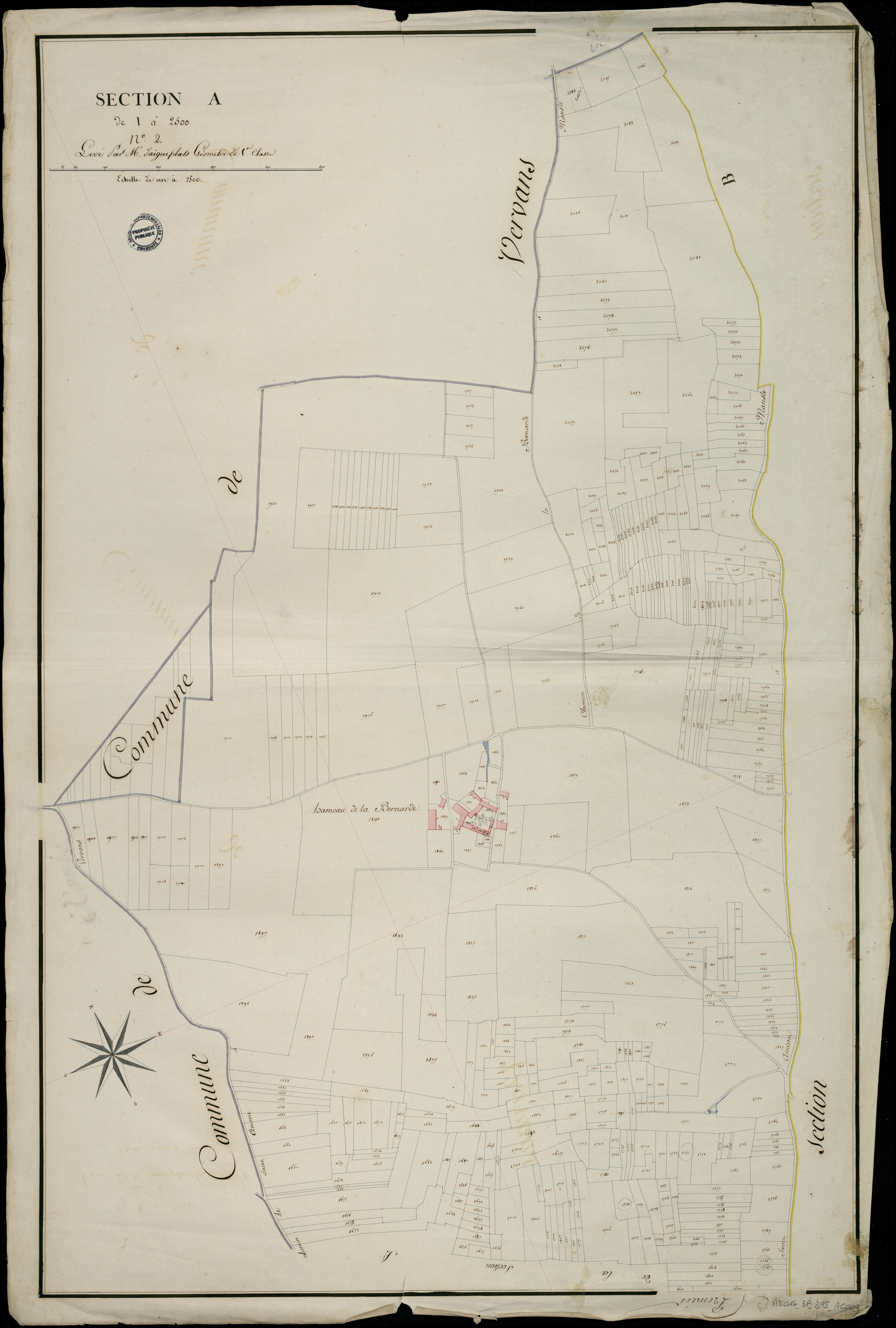 Saint-Amant - 3 P 295/AC3 - Section A  | 1810