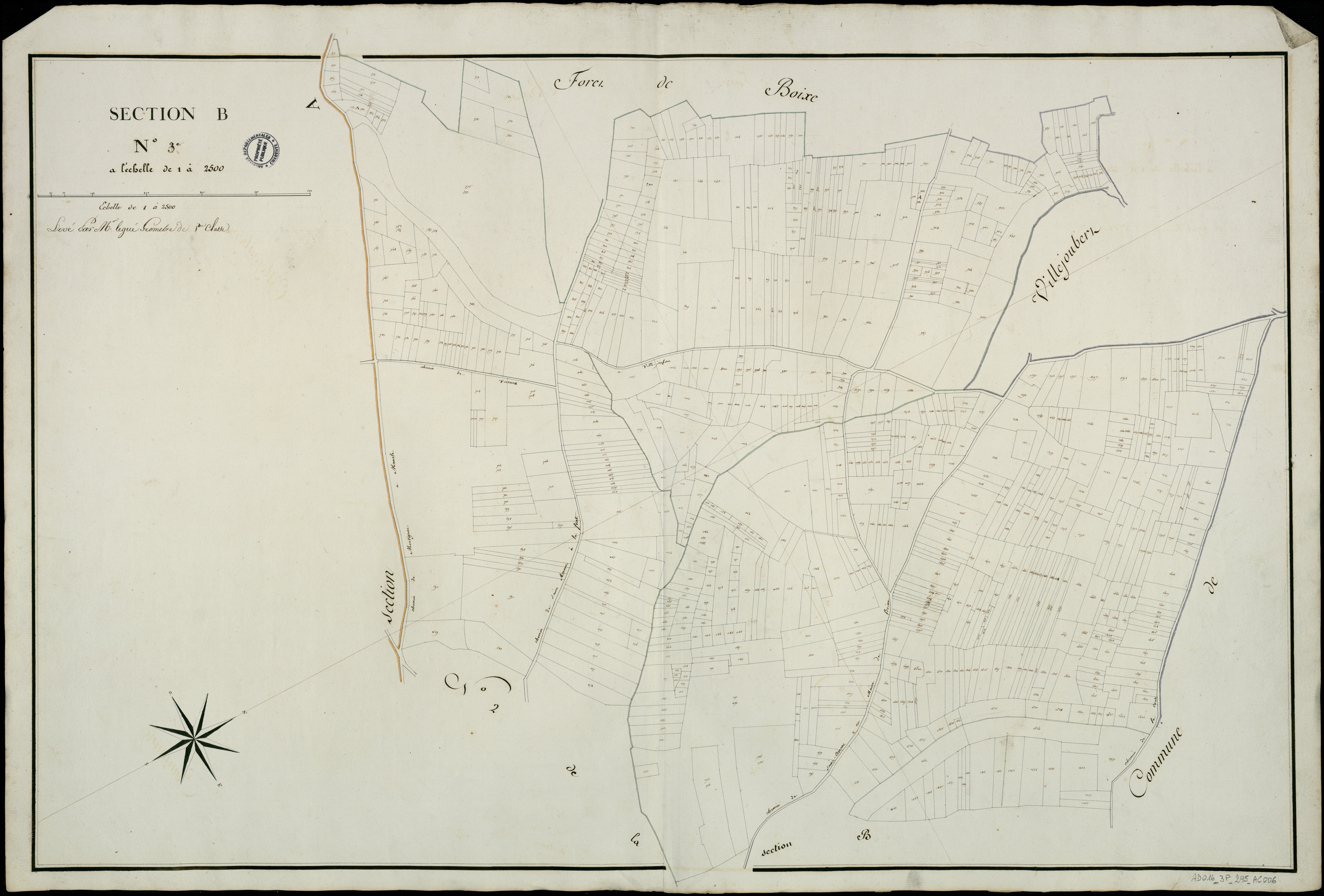 Saint-Amant - 3 P 295/AC6 - Section B  | 1810