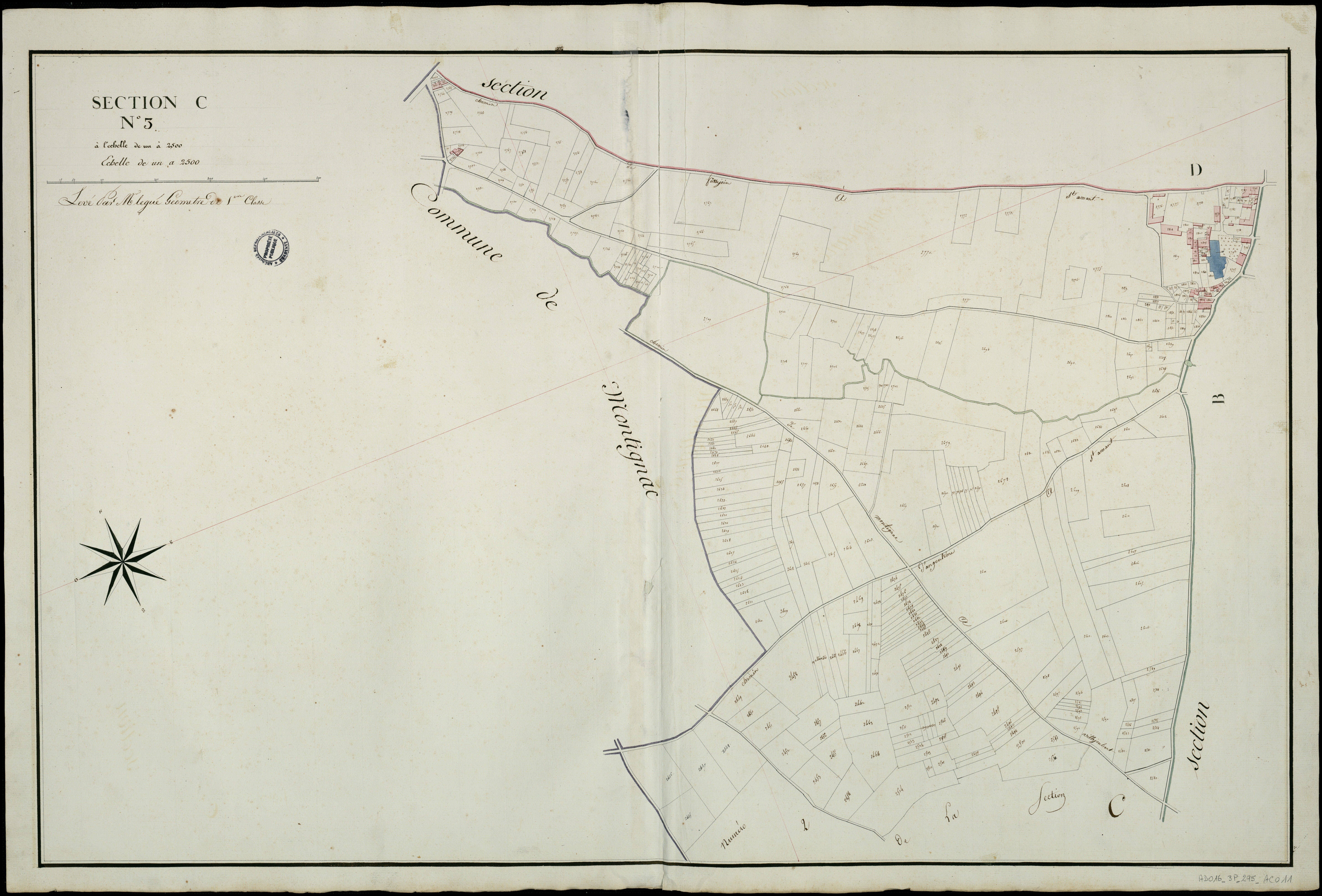 Saint-Amant - 3 P 295/AC11 - Section C  | 1810