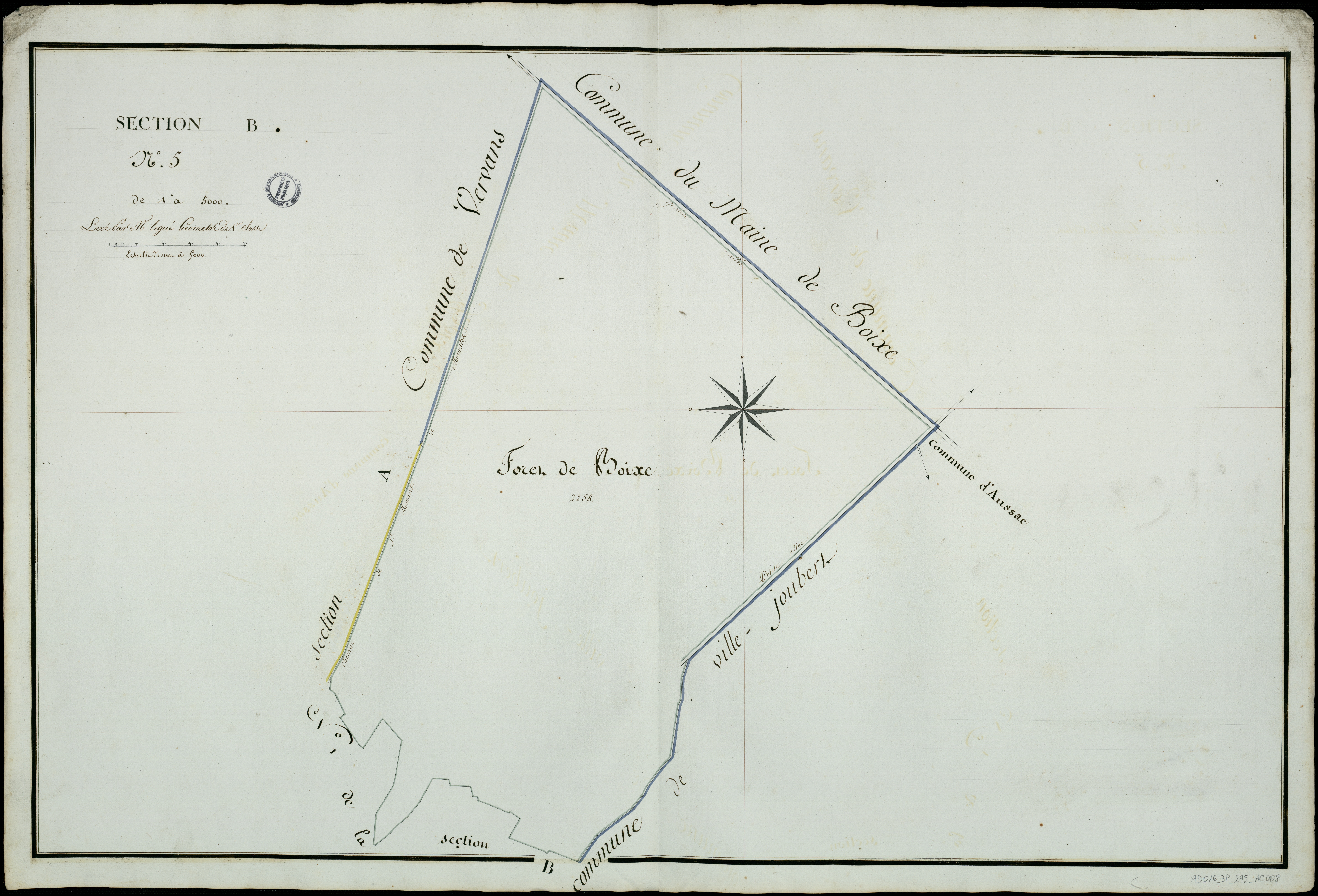 Saint-Amant - 3 P 295/AC8 - Section B  | 1810