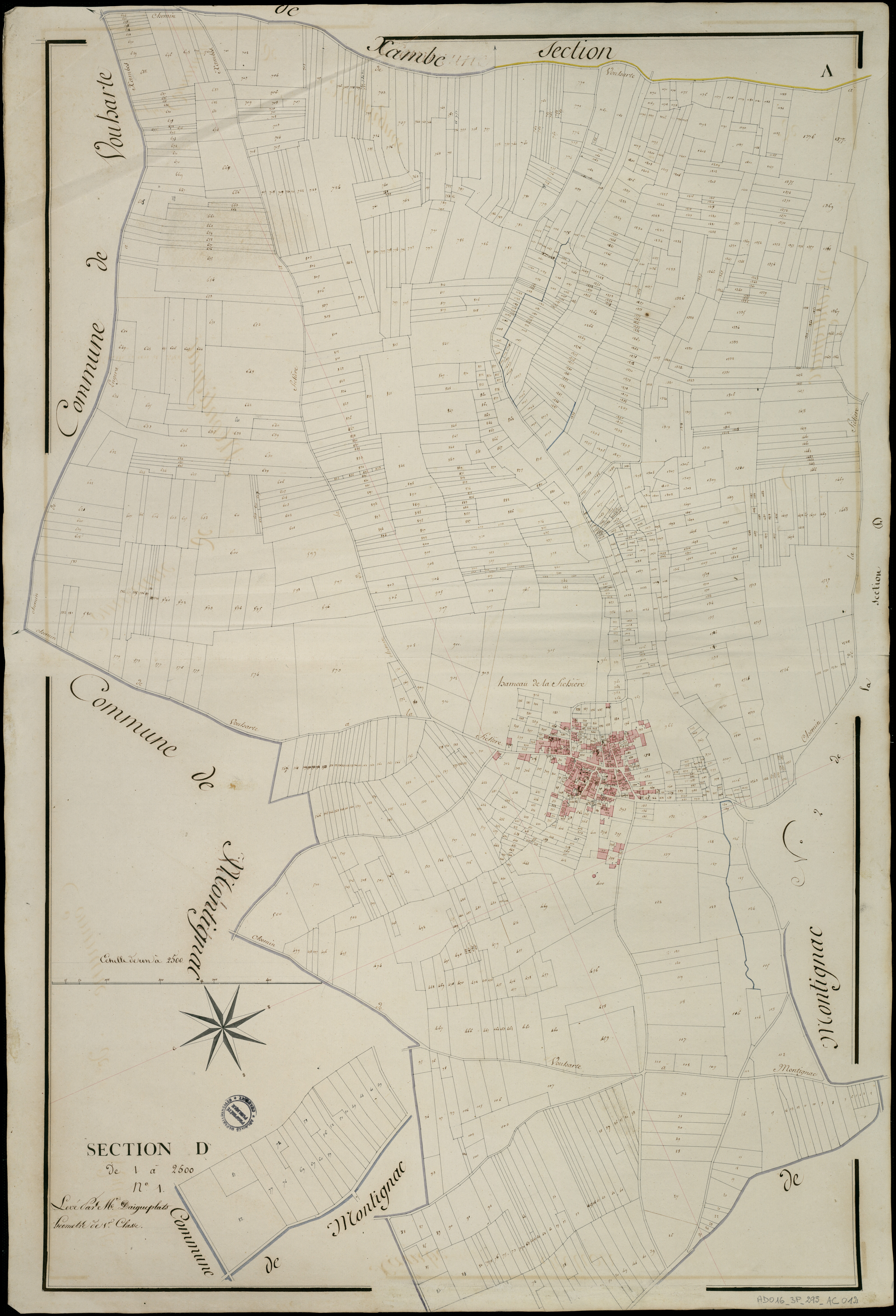 Saint-Amant - 3 P 295/AC12 - Section D  | 1810