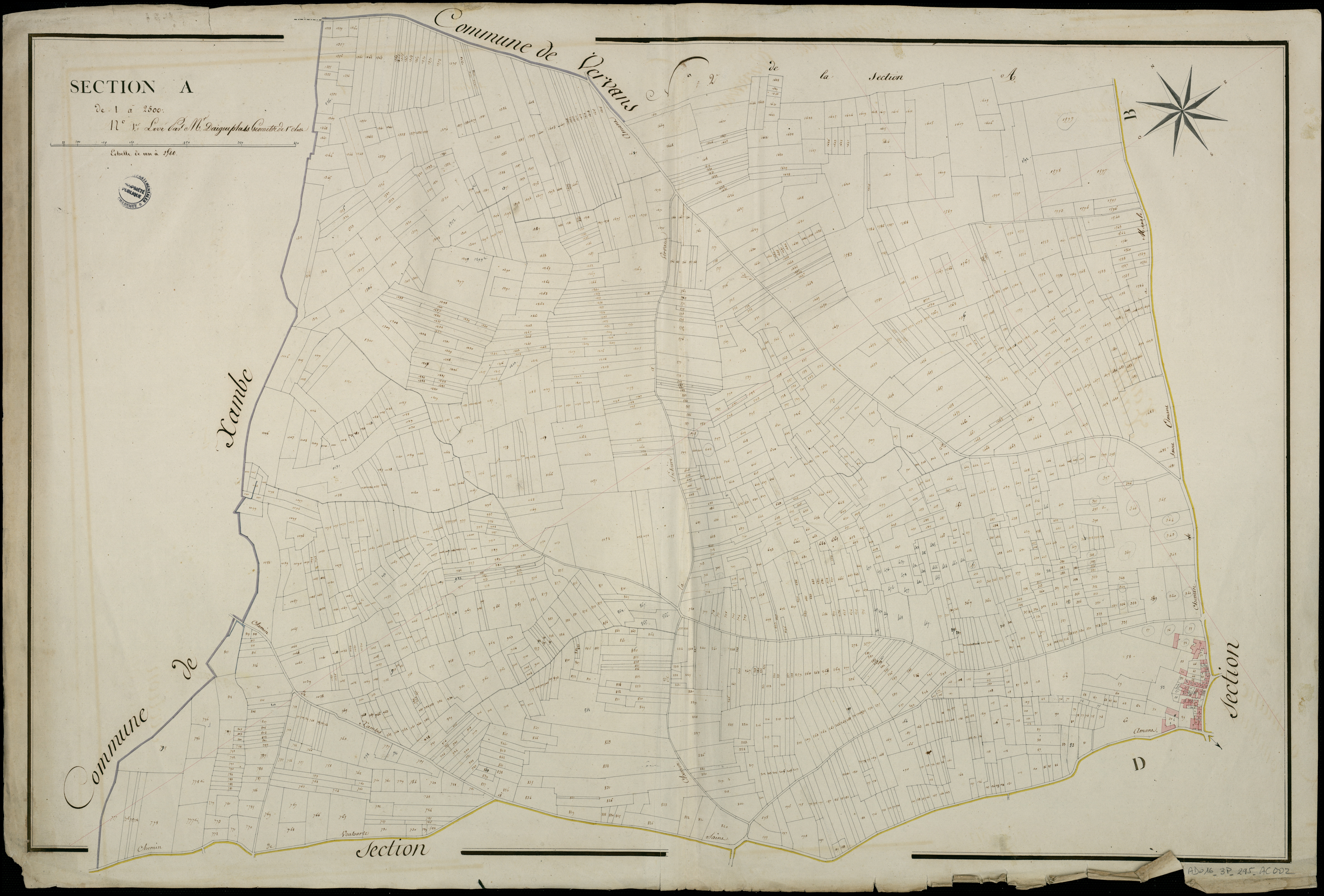 Saint-Amant - 3 P 295/AC2 - Section A  | 1810