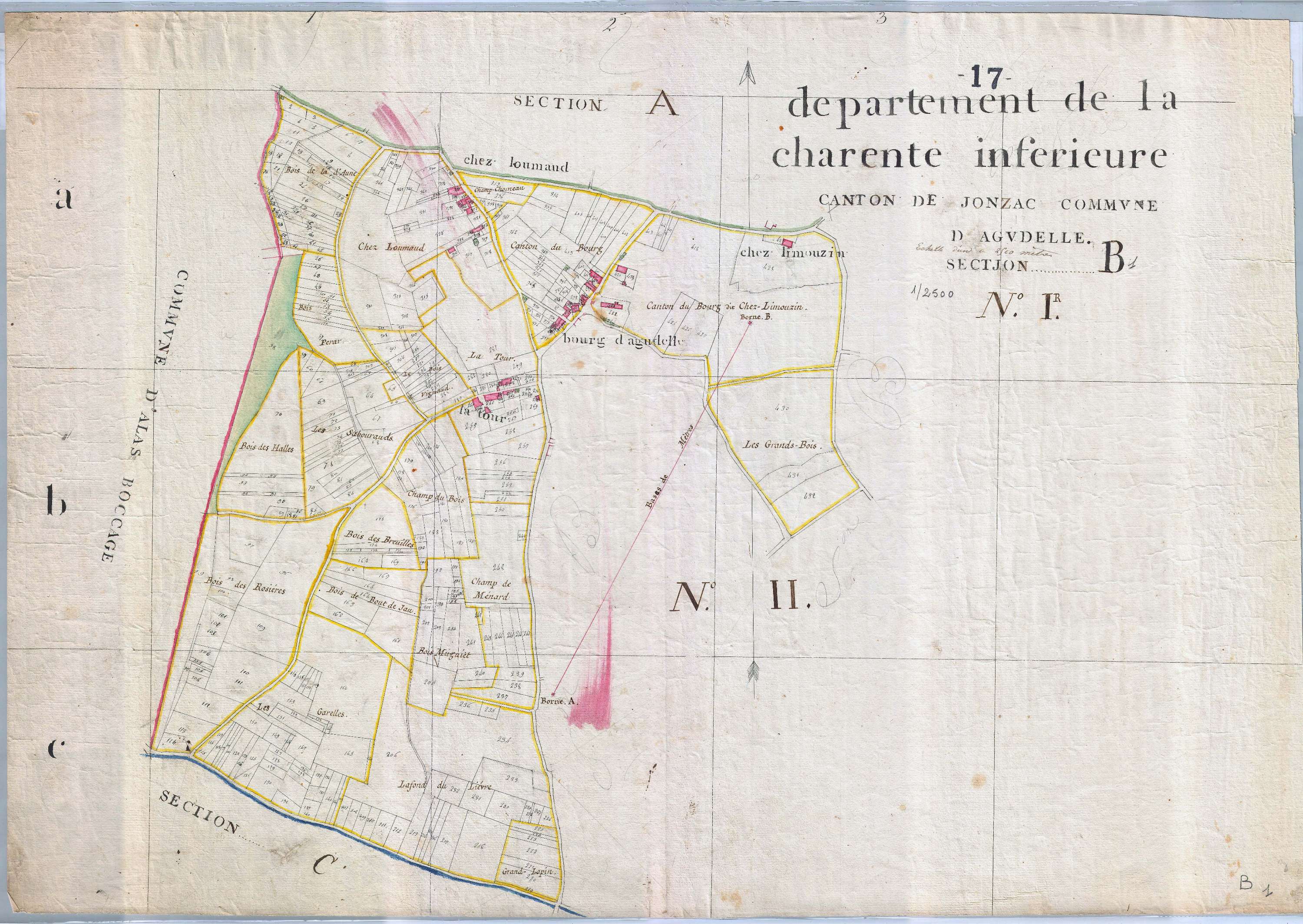 Agudelle - Section B1 (sans nom).