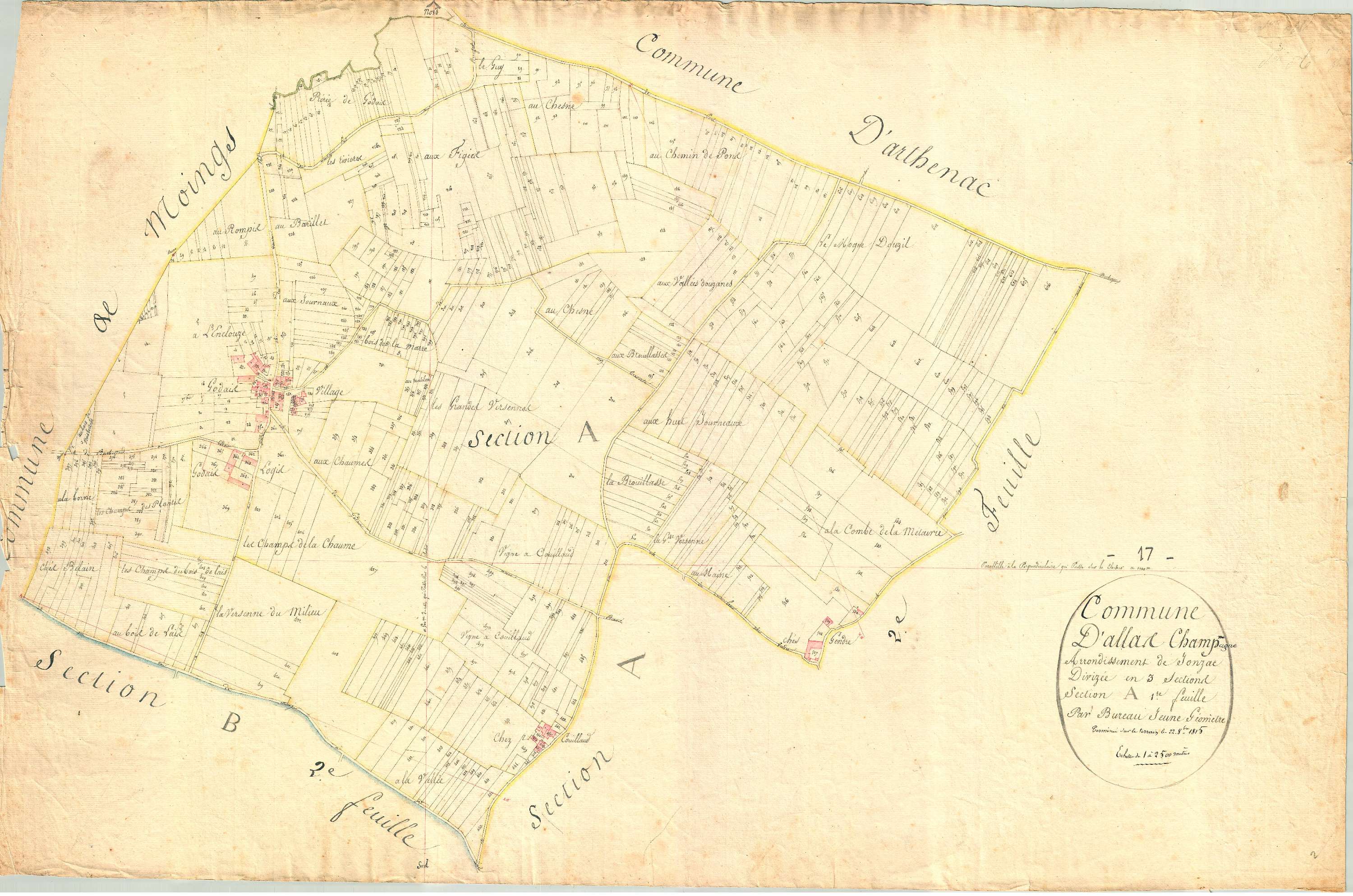 Allas-Champagne - Section A1 (sans nom).