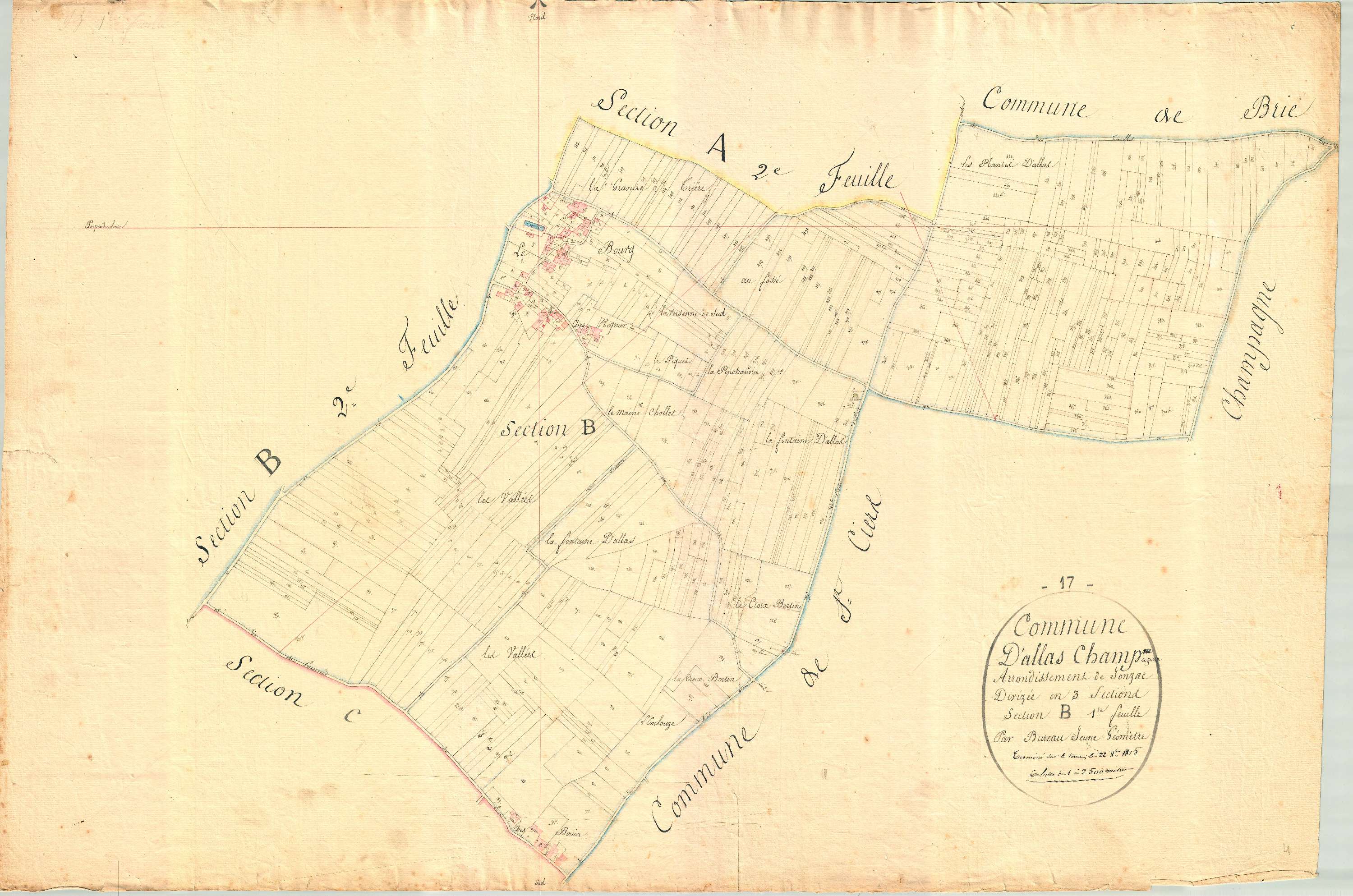 Allas-Champagne - Section B1 (sans nom).