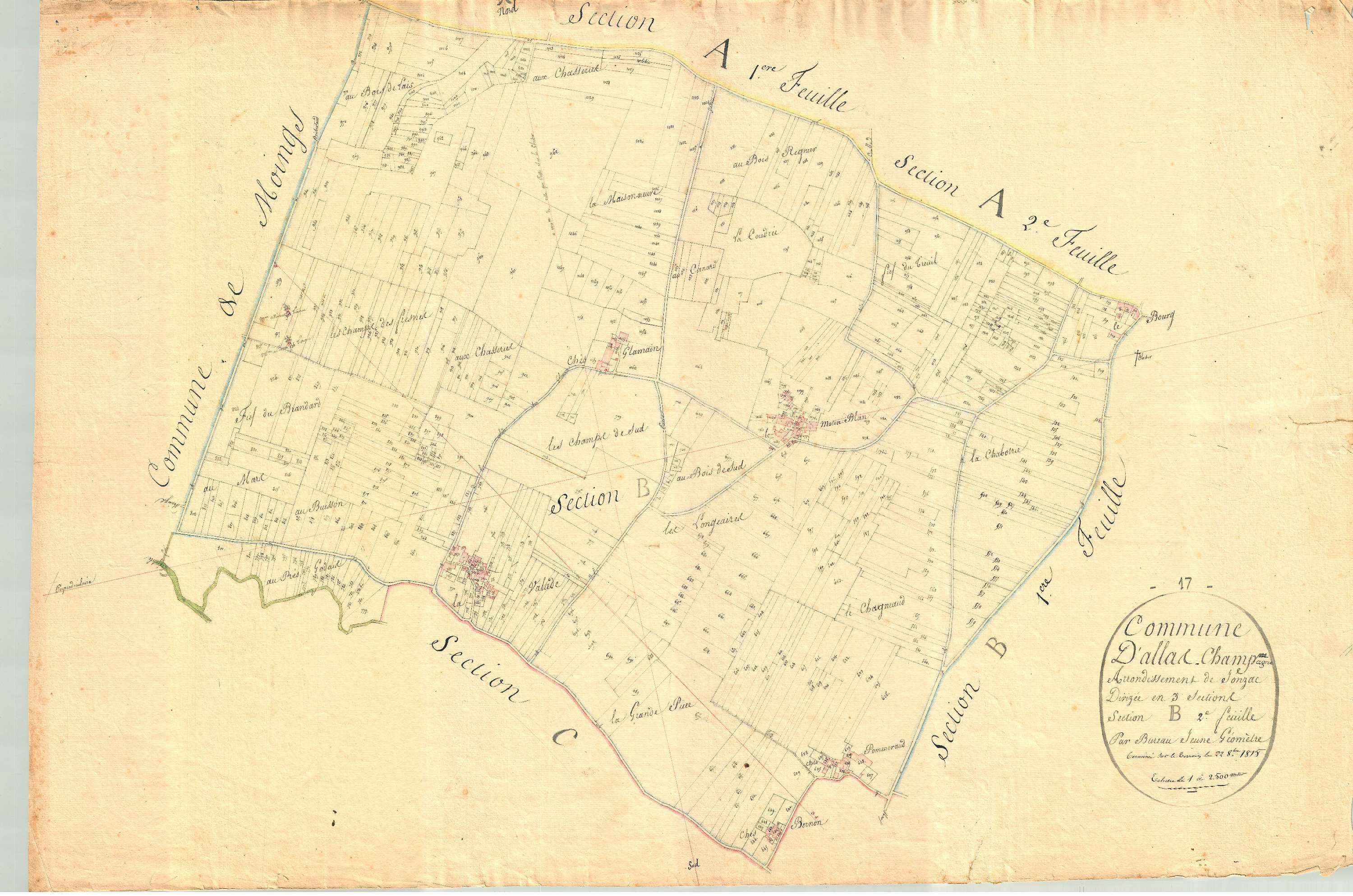 Allas-Champagne - Section B2 (sans nom).