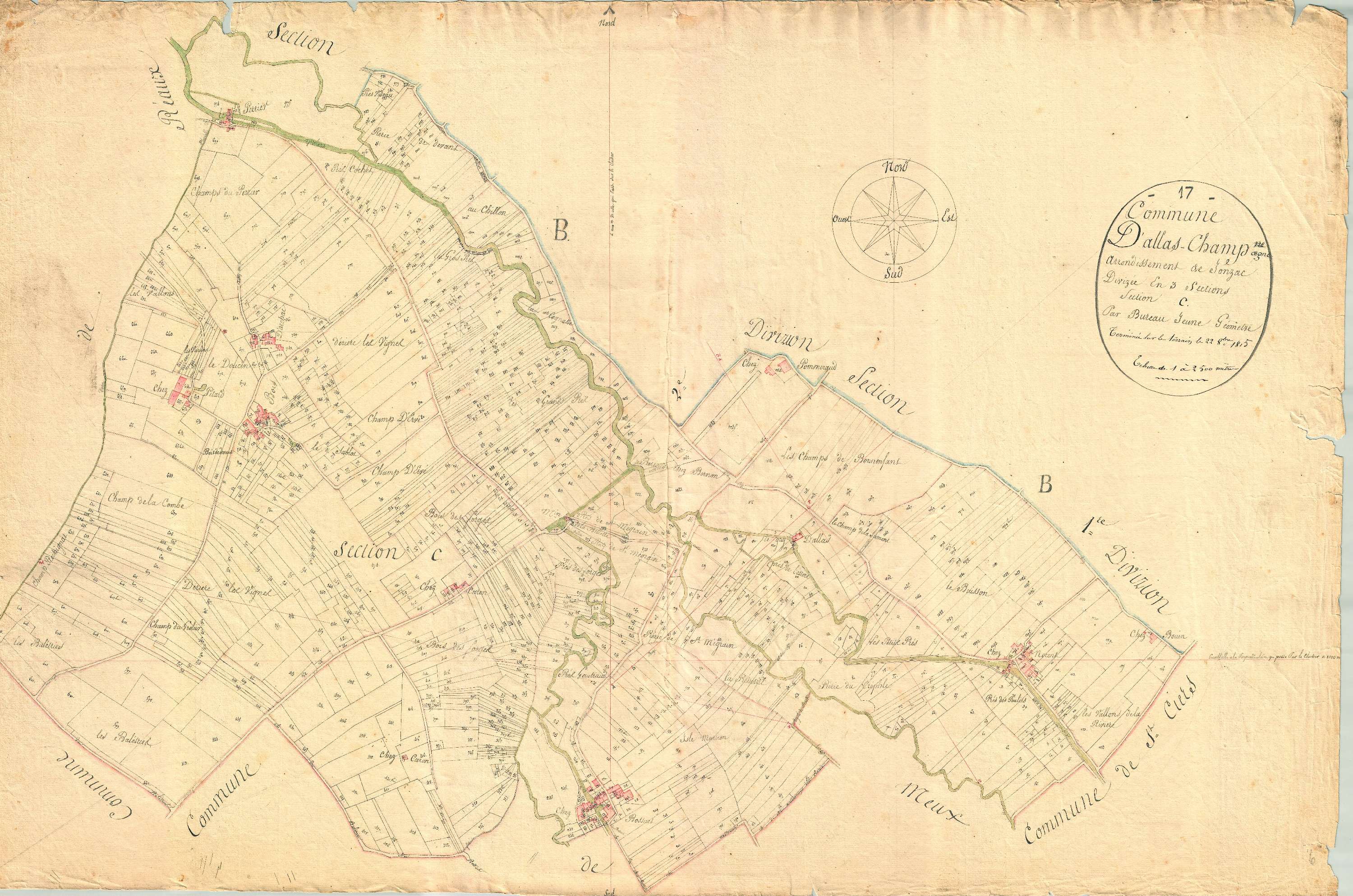 Allas-Champagne - Section C (sans nom).