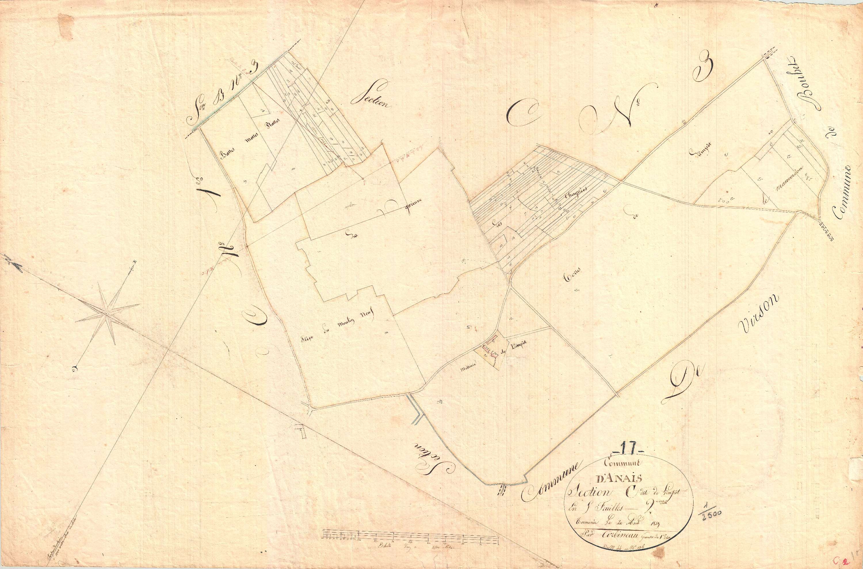 Anais - Section C2 dite de l'Impôt.