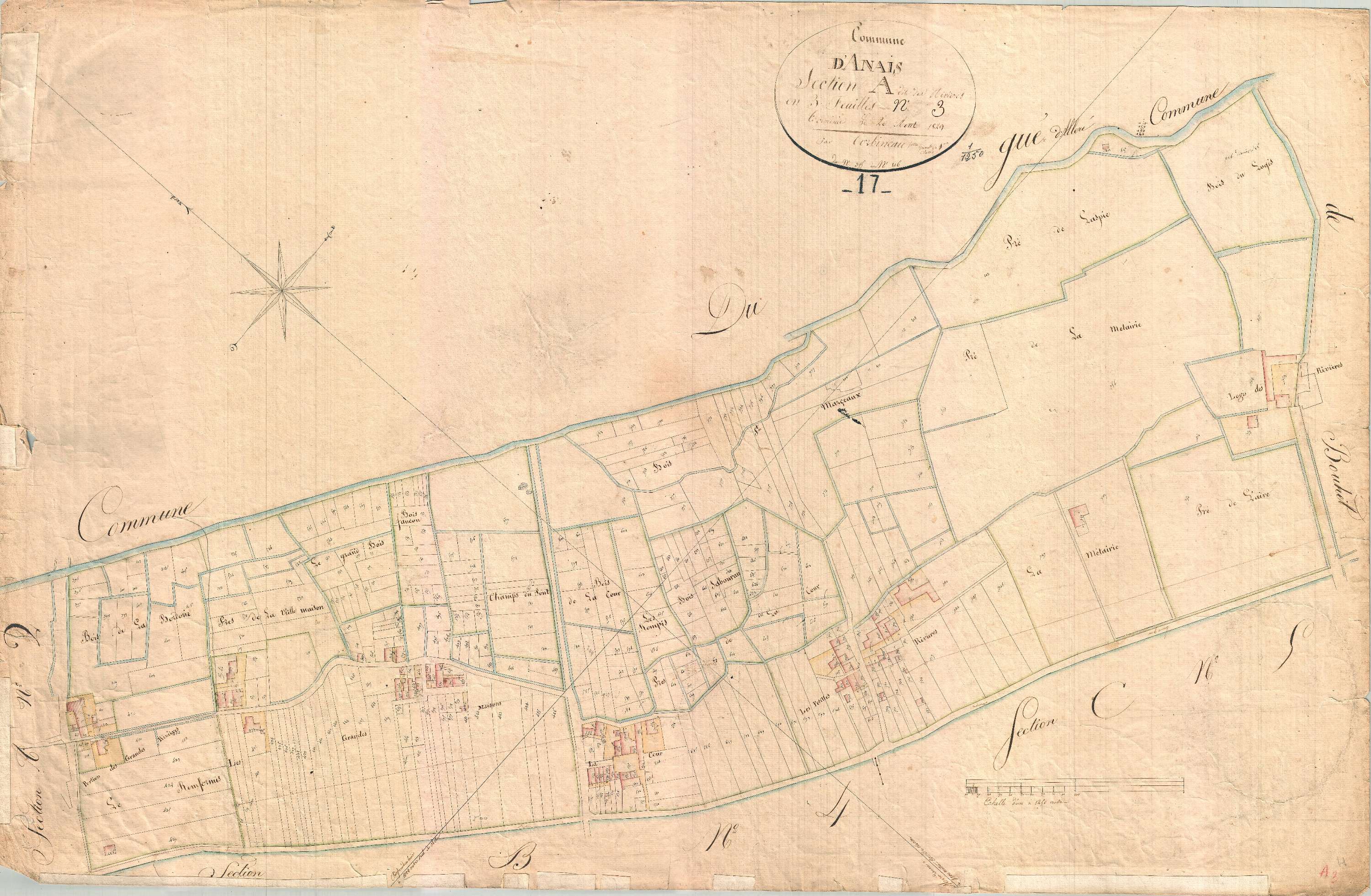 Anais - Section A3 dite des Rivières.