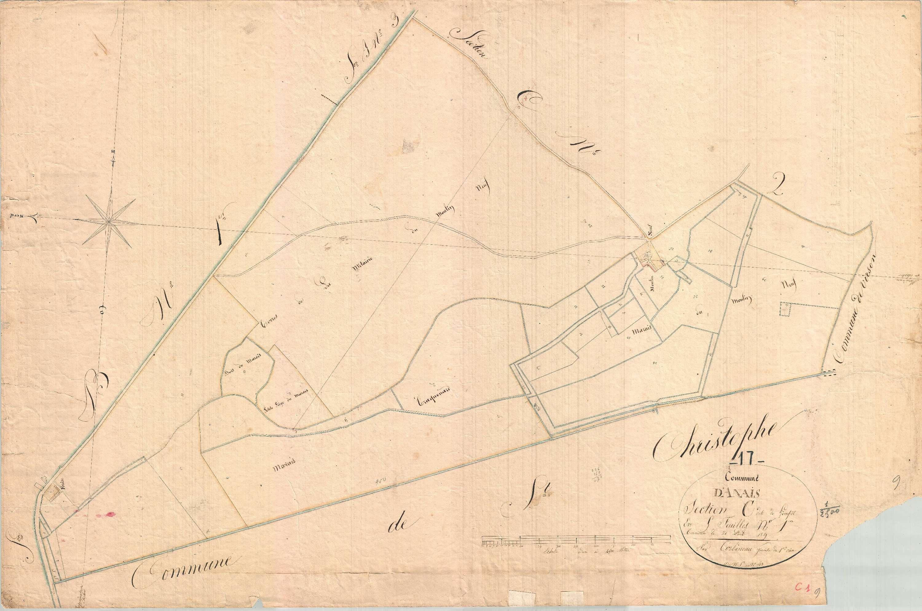 Anais - Section C1 dite de l'Impôt.