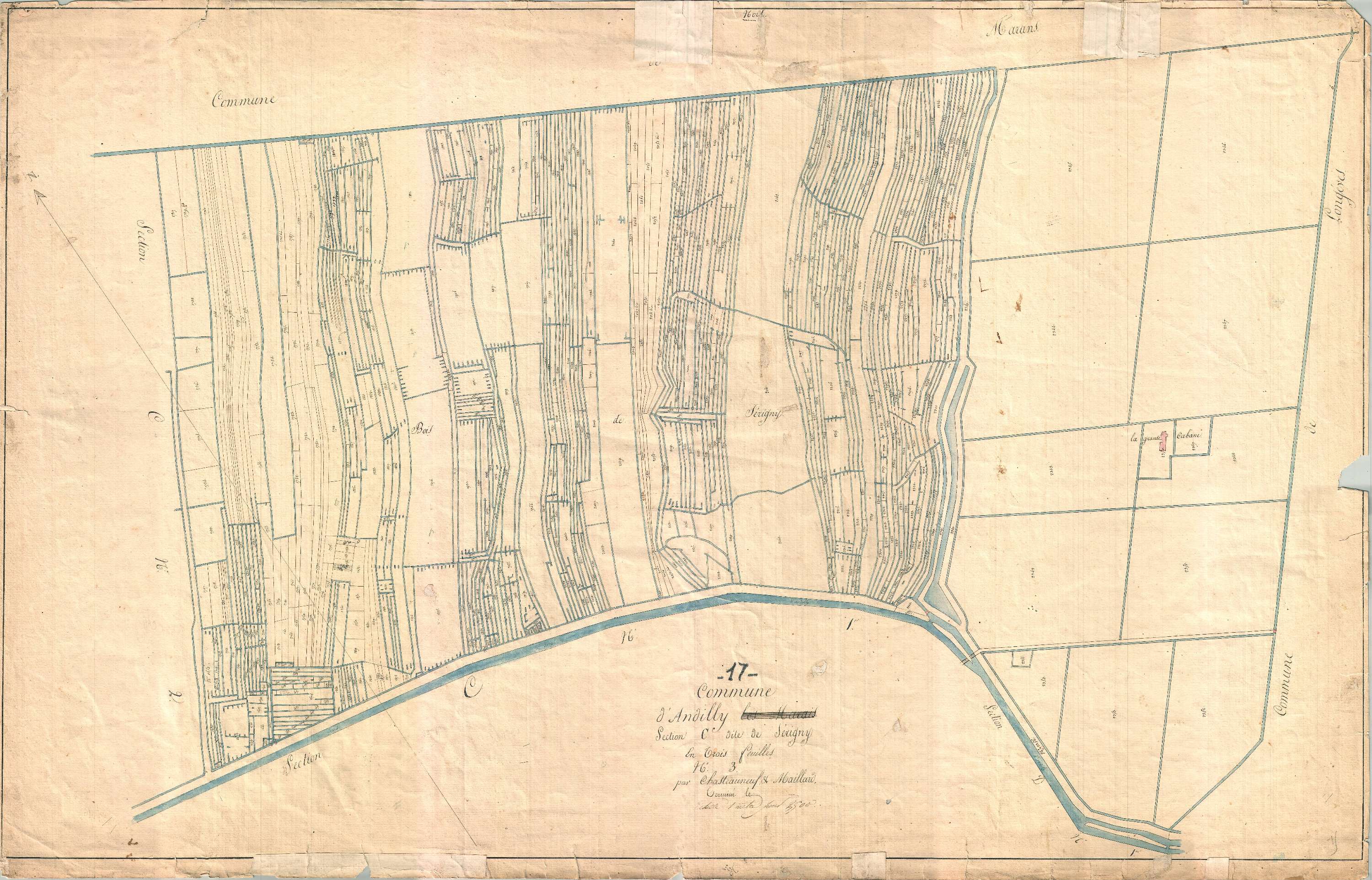 Andilly - Section C3 dite de Périgny.