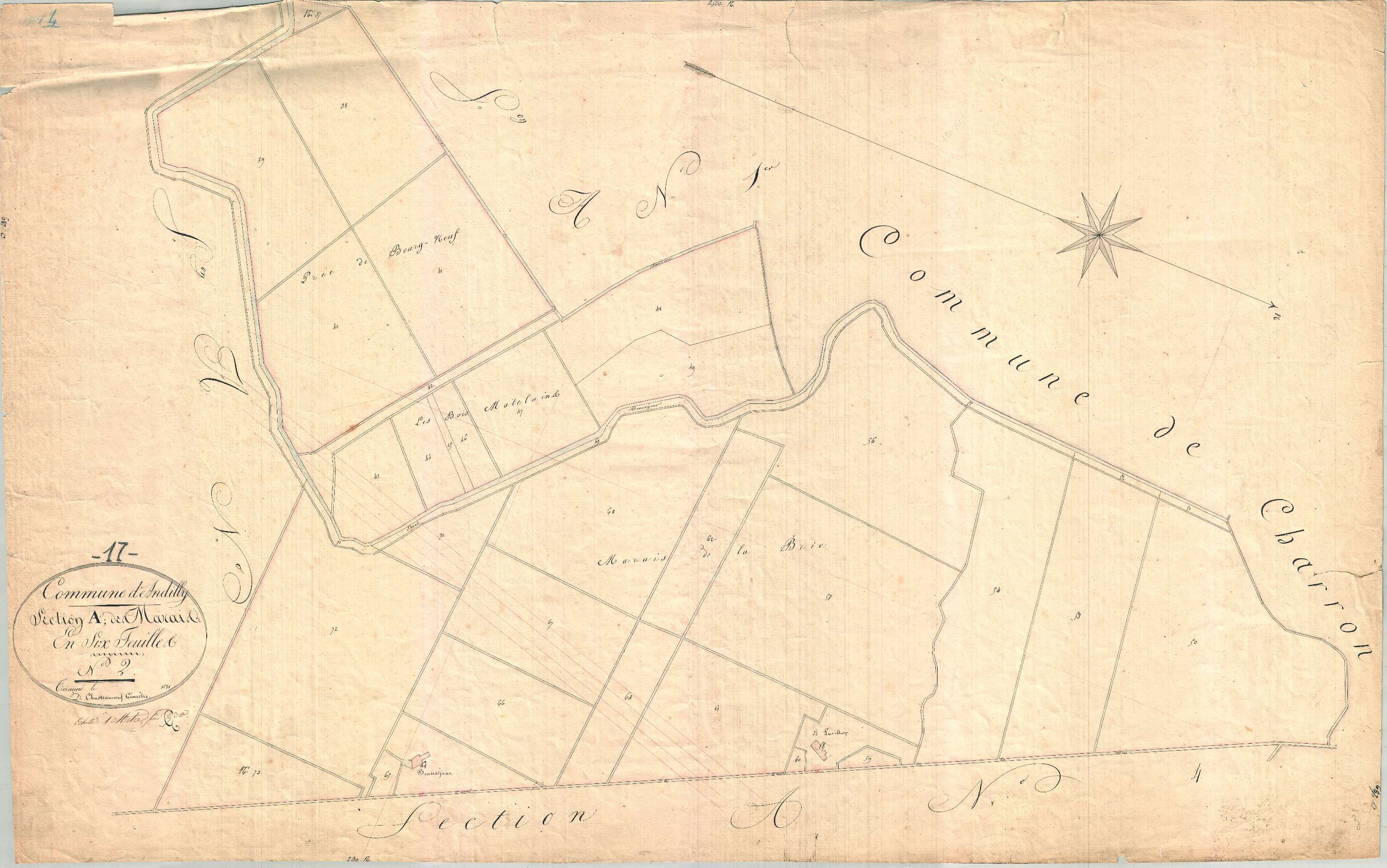 Andilly - Section A2 dite du Marais.