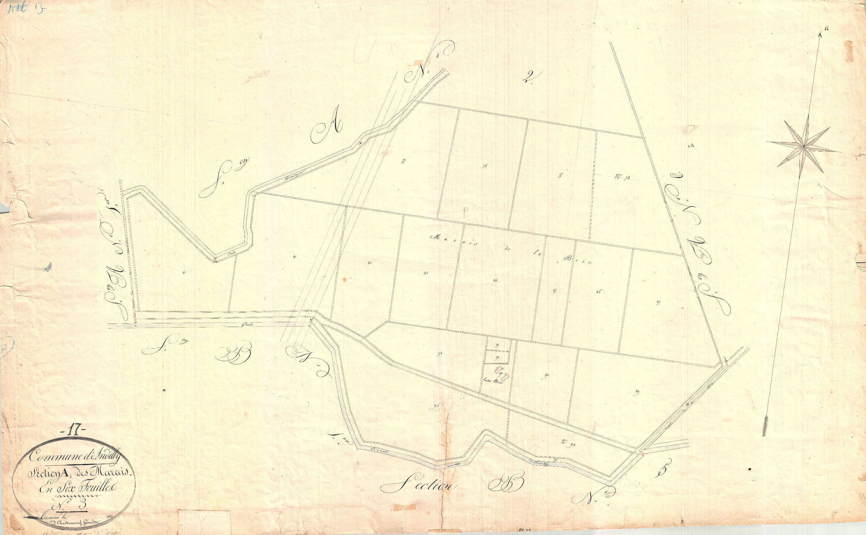 Andilly - Section A3 dite du Marais.