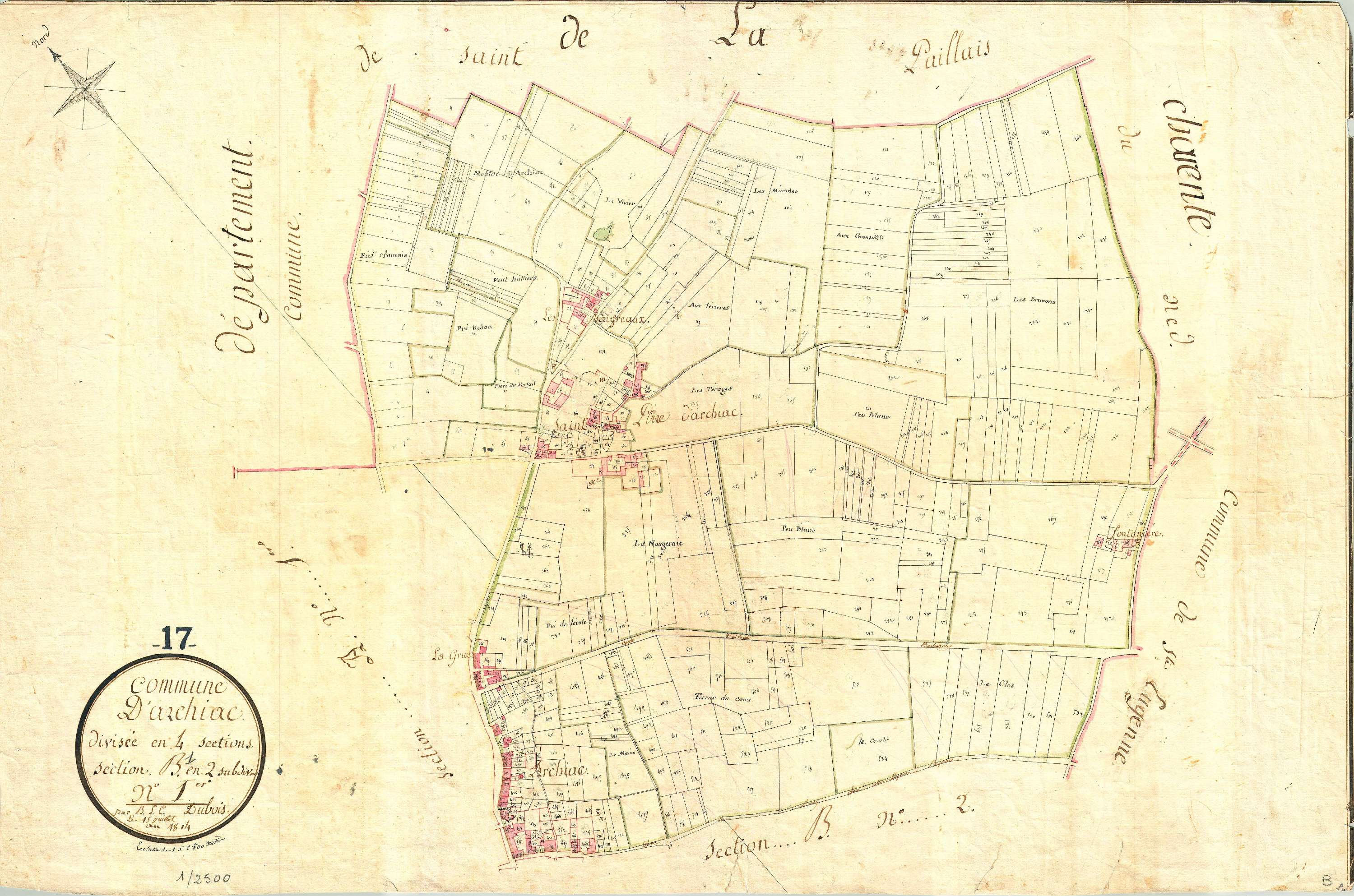 Archiac - Section B1 (sans nom).