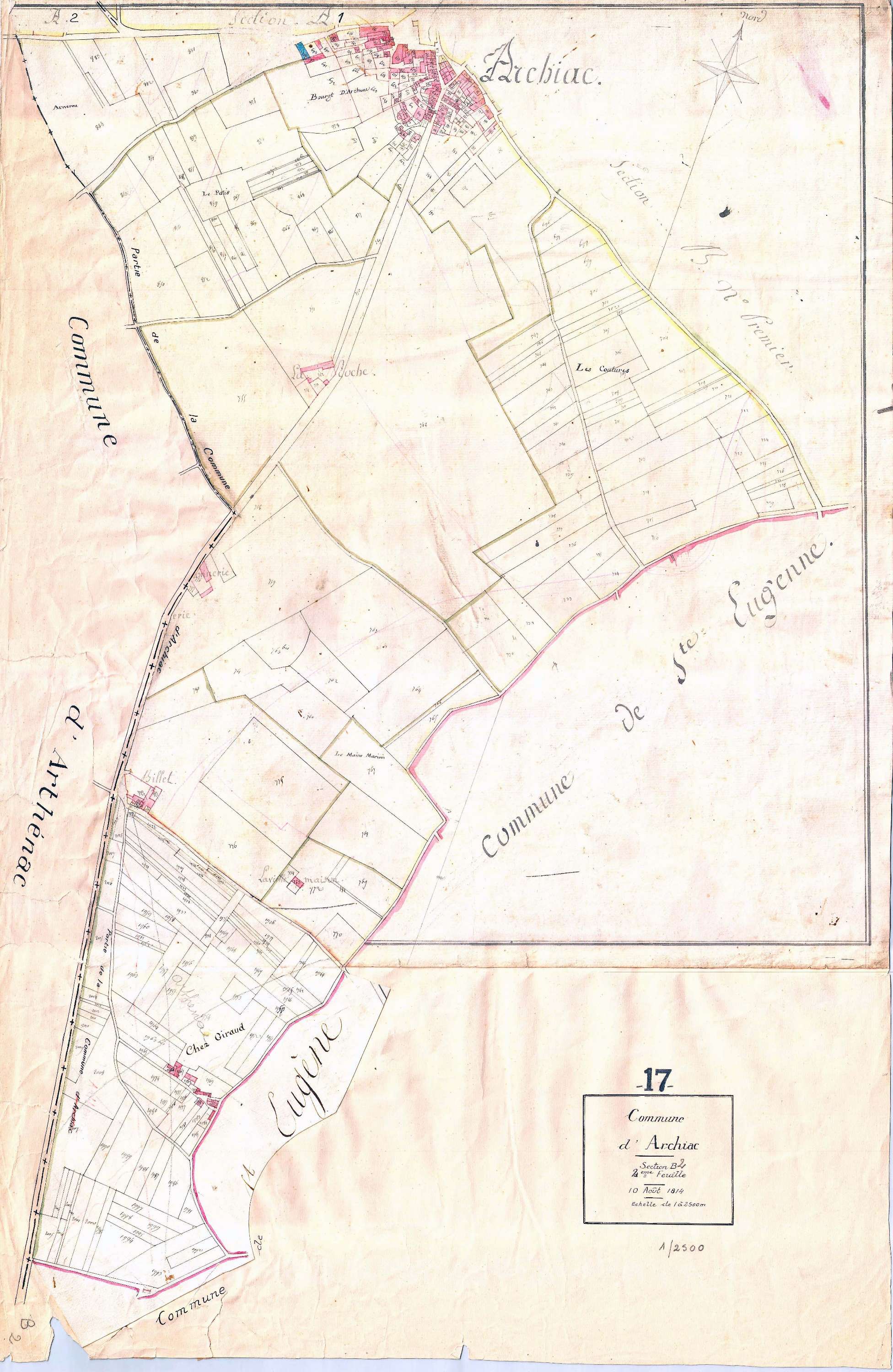 Archiac - Section B2 (sans nom).