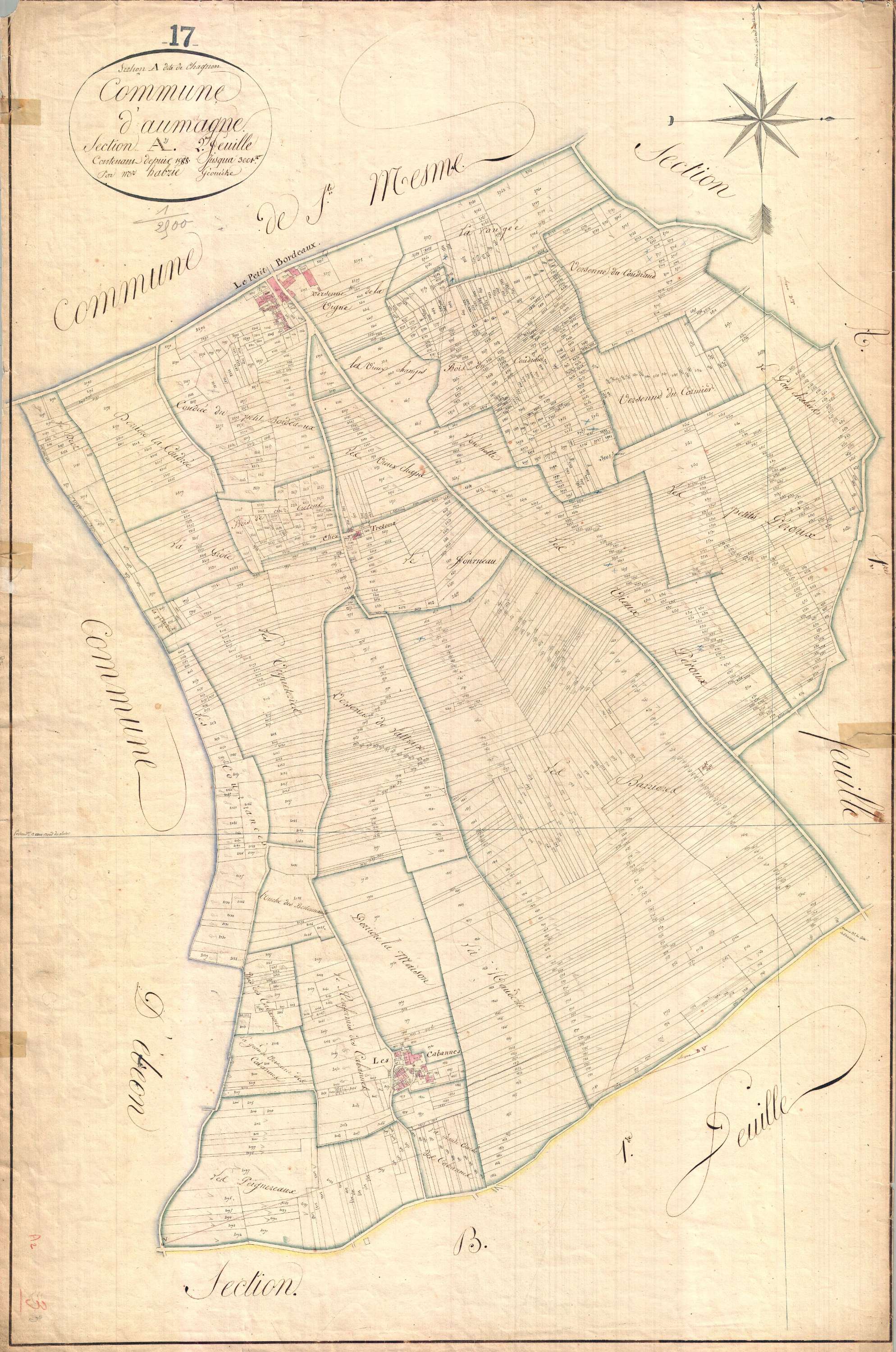 Aumagne - Section A2 (sans nom).
