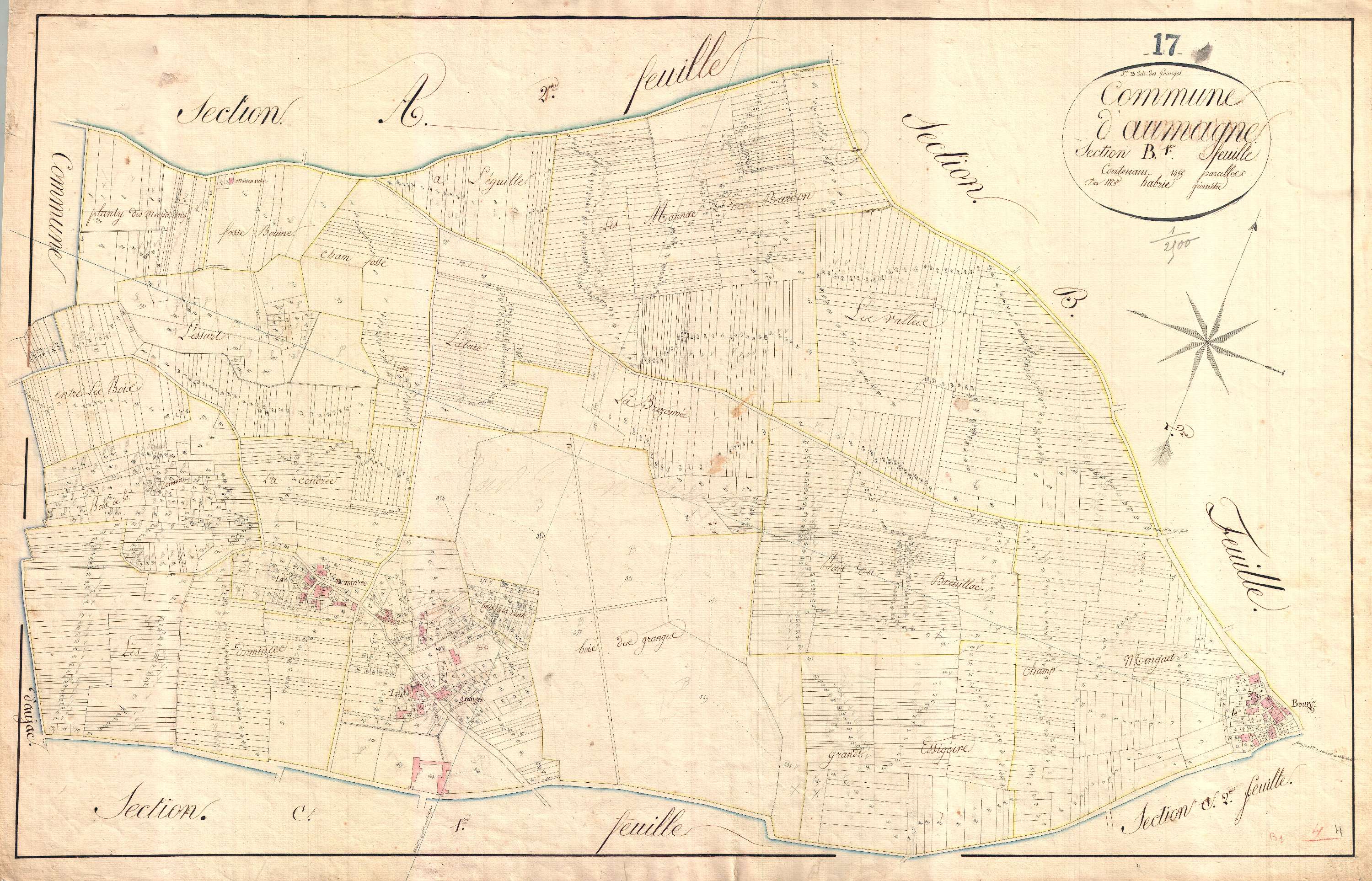 Aumagne - Section B1 (sans nom).