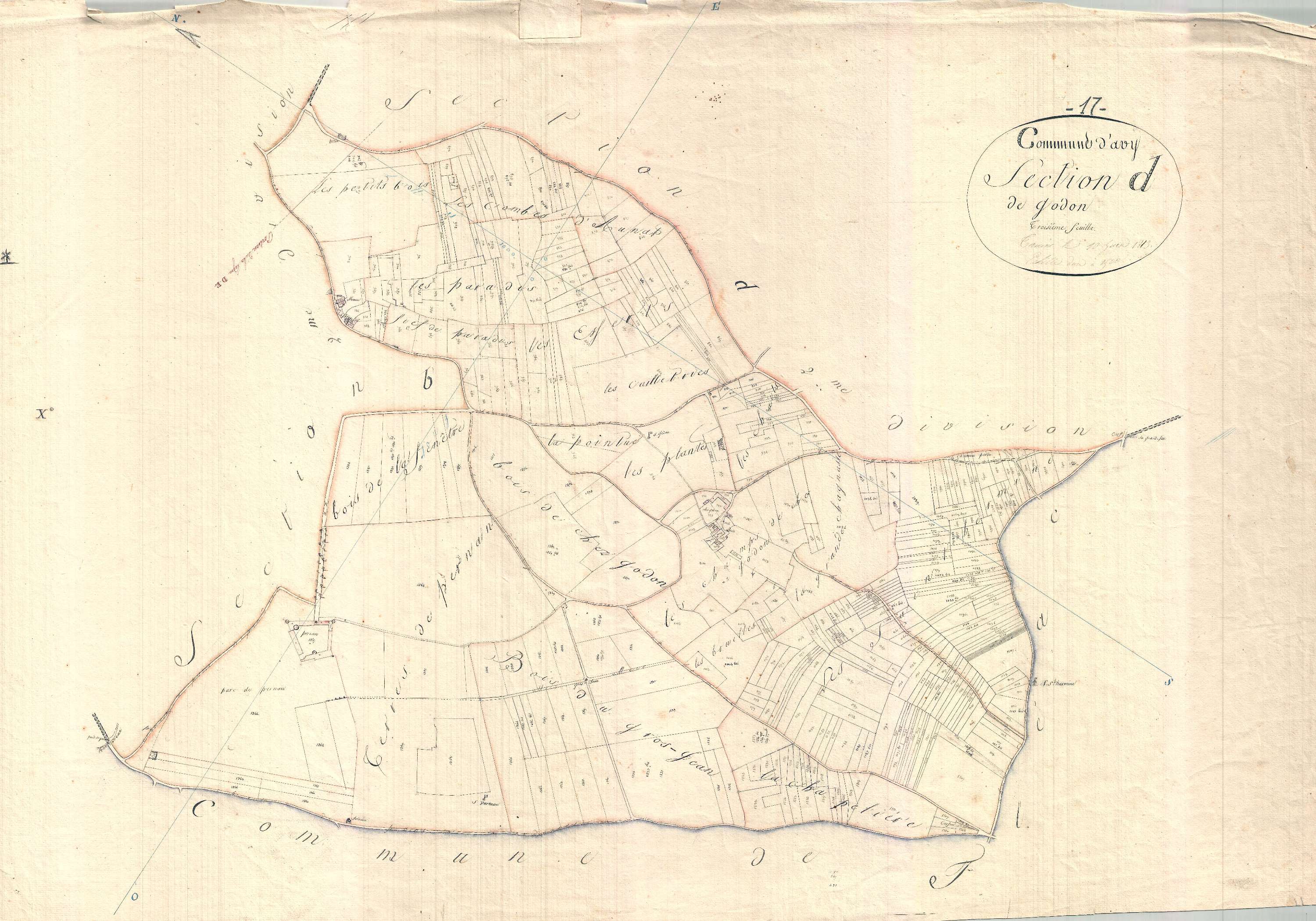 Avy - Section D3 dite de Godon.